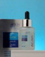 anti-acne serum with niacinamide and salicylic acid to reduce inflammation and oil control