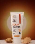 Solar Guard SPF 60 sunscreen with licorice extract and niacinamide for waterproof sun protection